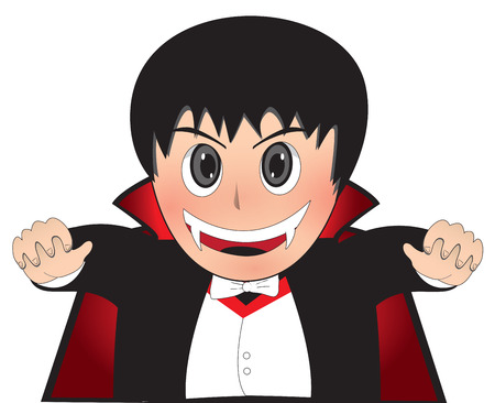 Dracula boyのイラスト素材