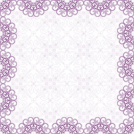 Template for greeting cards, invitations with decorative elements mandala.のイラスト素材