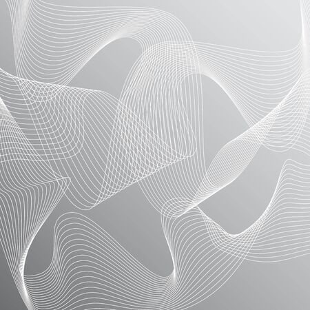 Waves pattern Guilloche signs for background. Vector illustration.のイラスト素材