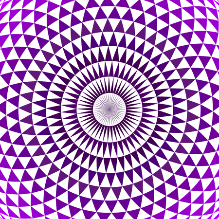 Abstract 3d effect background. Violet and white triangles.のイラスト素材
