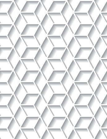 Vector seamless abstract background with white honeycombs.のイラスト素材