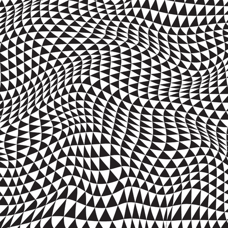 Vector abstract background in black and white.のイラスト素材