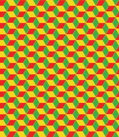 Seamless abstract background with bright honeycombs.のイラスト素材