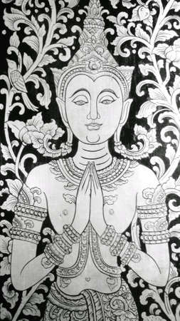 Drawing at Temple