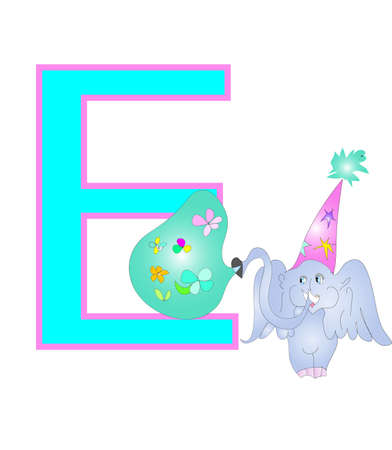 Letter Eのイラスト素材