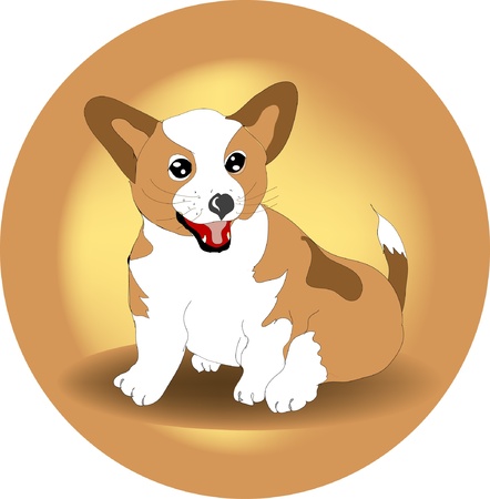 Pet dogのイラスト素材