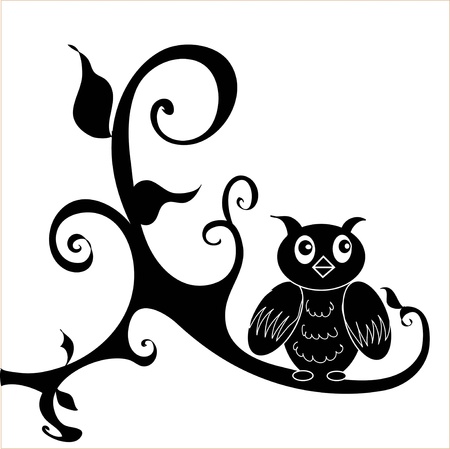 Owlのイラスト素材