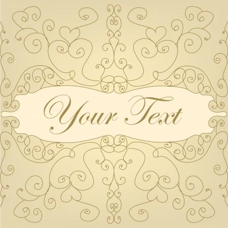 Vintage Cardのイラスト素材