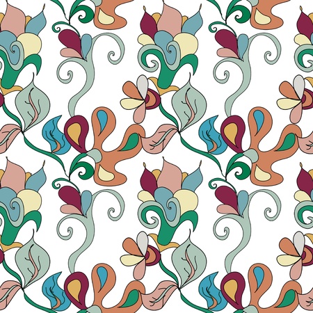 Decorative seamless patternのイラスト素材
