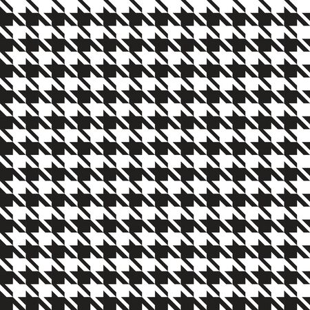 Houndstooth Seamless Patternのイラスト素材