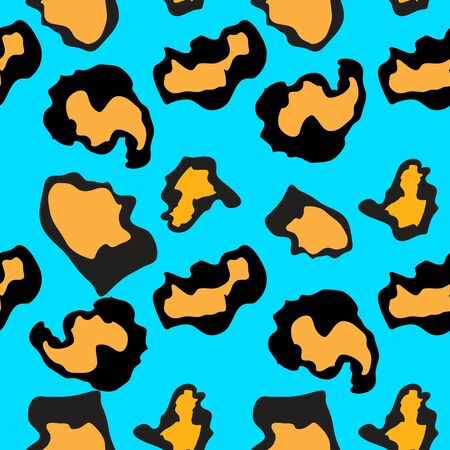 Animal Print seamless patternのイラスト素材