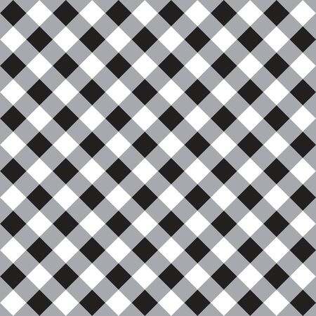 Black and white cells  seamless vector patternのイラスト素材