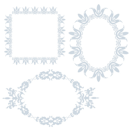 Set of framesのイラスト素材