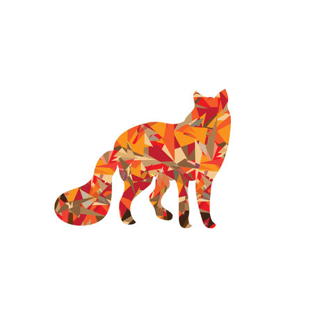 Fox icon のイラスト素材