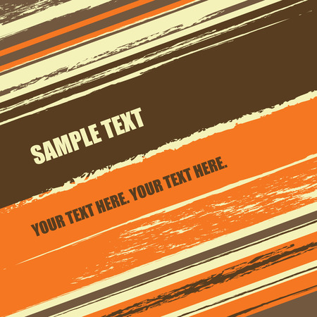 grunge stripes background with copy space, vector illustrationのイラスト素材