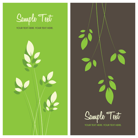 floral background with copy space, vector illustrationのイラスト素材