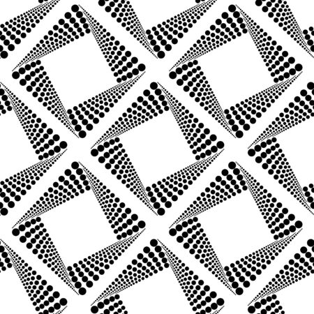 seamless pattern with squares, vector illustrationのイラスト素材