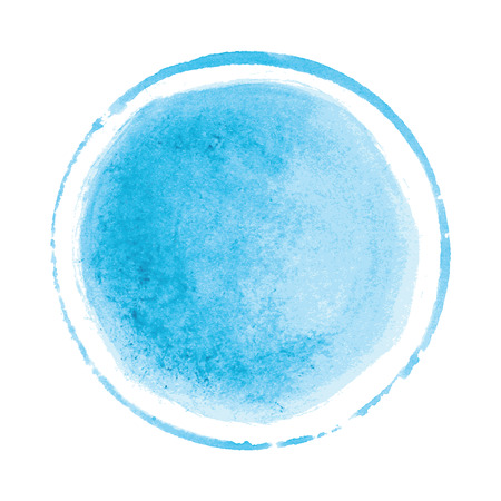 blue watercolor texture background, hand painted vector illustrationのイラスト素材