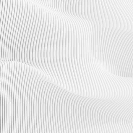 3d render of abstract parametric pattern.の写真素材