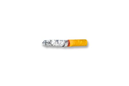 Cigarette isolated on white background