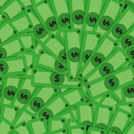 money patternのイラスト素材