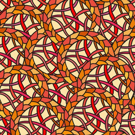 abstract seamless pattern. Vector background in bright colorsのイラスト素材