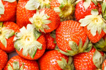 Picture of fresh ripe strawberryの写真素材