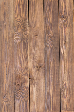 Photo of brown wooden texture, board verticallyの写真素材