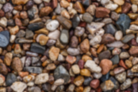 abstract background with various stones, Top view