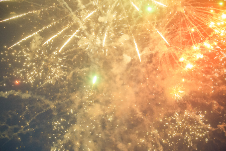 Photo of New Years fireworks in sky