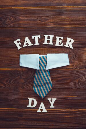 The inscription Father day in white letters.の写真素材