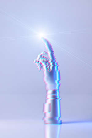 Robotic hand, digital technology of future