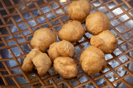 Fried fish balls