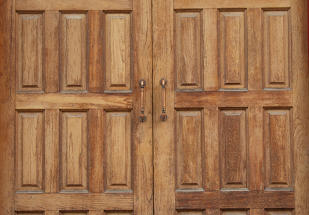 Solid wood pattern Used as a background.の写真素材