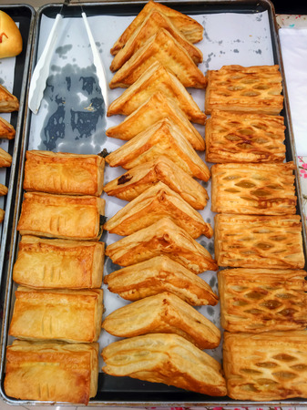 Bread for a snackの写真素材