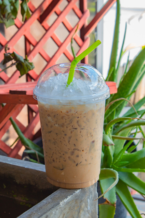 Cold brewed coffee tastes good in casual leisure time.の写真素材