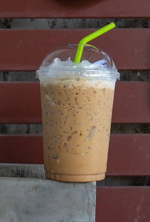 Cold brewed coffee tastes good in casual leisure time.の写真素材