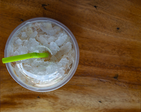 Cold brewed coffee tastes good in casual leisure time.の写真素材