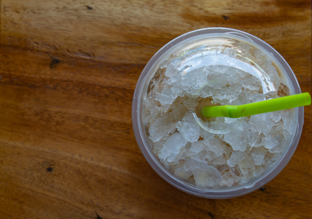 Cold brewed coffee tastes good in casual leisure time.の写真素材