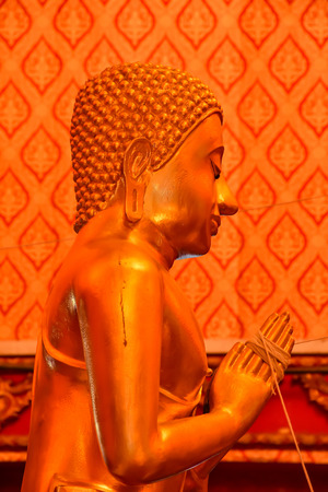 Face of buddha statue , Thailand.の写真素材