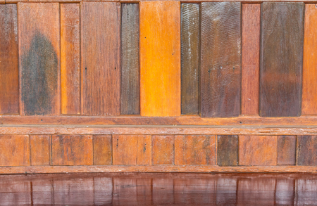 Solid wood pattern Used as a background.の写真素材