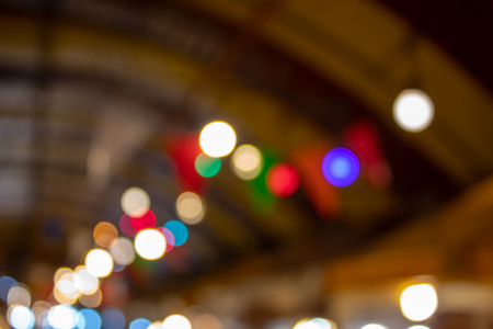 Blurry light used as a background.の写真素材