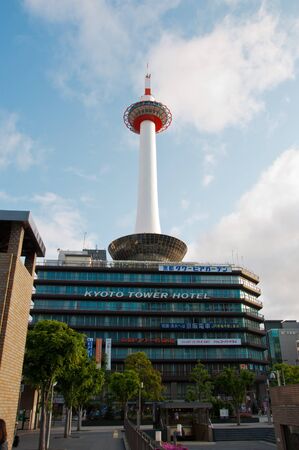 Kyoto towerの写真素材