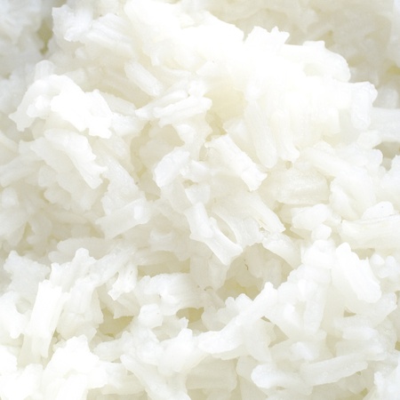 white rice close upの写真素材