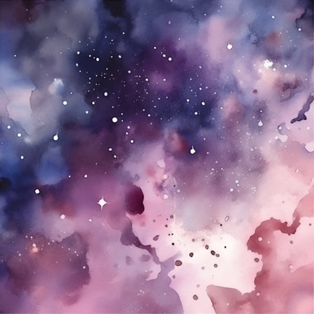 Abstract watercolor background with space for your text. Hand-drawn illustrationの素材