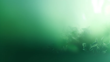 abstract green background with some flowers in it (see more in my portfolio)の素材