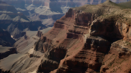 Grand Canyon National Park (South Rim), Arizona, United States.の素材