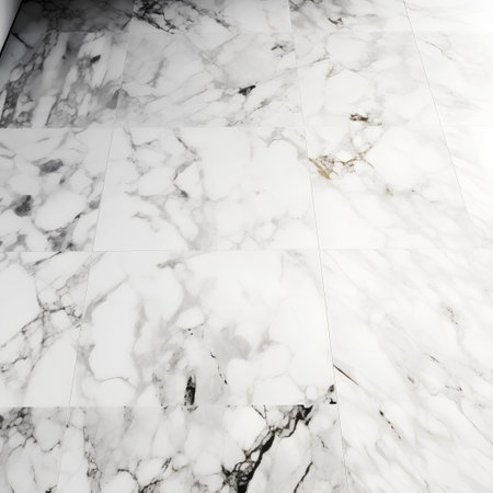 White marble texture background pattern with high resolution. (Full frame)の素材