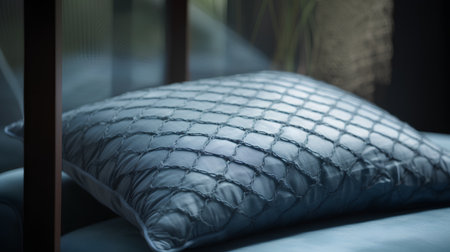 Cushion in the interior of the room. 3d renderingの素材