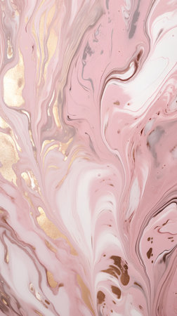 Marble abstract acrylic background. Marbling artwork texture. Agate ripple pattern. Gold powder.の素材